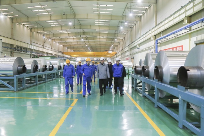 工控集團(tuán)黨委書記、董事長(zhǎng)符同欣到萬(wàn)基控股集團(tuán)調(diào)研